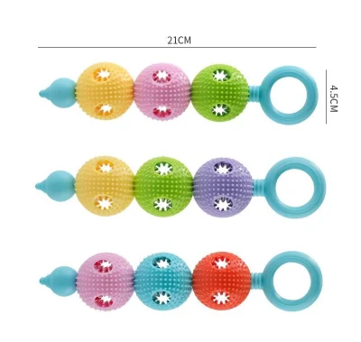 Giocattolo per animali domestici Cane che morde Colla Digrignamento dei denti Pulizia Rettifica Bastone Giocattolo per cani Cibo che perde Giocattolo Cibo che perde Palla Asta molare