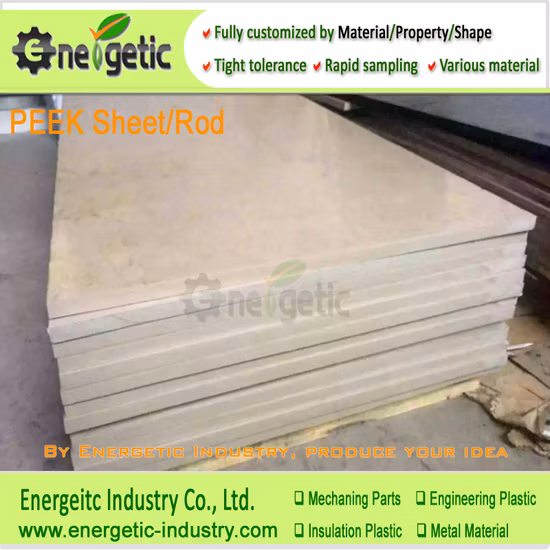 Foglio Peek in polietereterchetone di plastica per estrusione continua